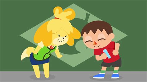 Isabelle and Villagers Swinging Moves [Minus8] (1。